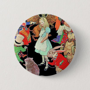 Badge Rond 5 Cm Tout simplement, Madly Alice