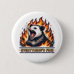 Badge Rond 5 Cm Tout va bien