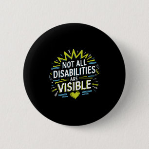 Badge Rond 5 Cm Toutes les handicaps ne sont pas visibles Cool Han