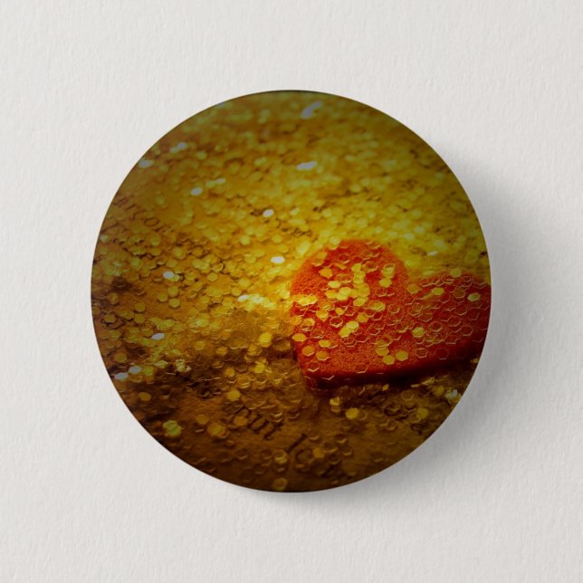Badge Rond 5 Cm Toy Camera Heart (Devant)