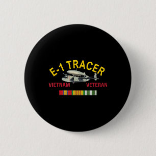 Badge Rond 5 Cm Tracer Grumman E-1 Viêt Nam Tracer E-1 Airc