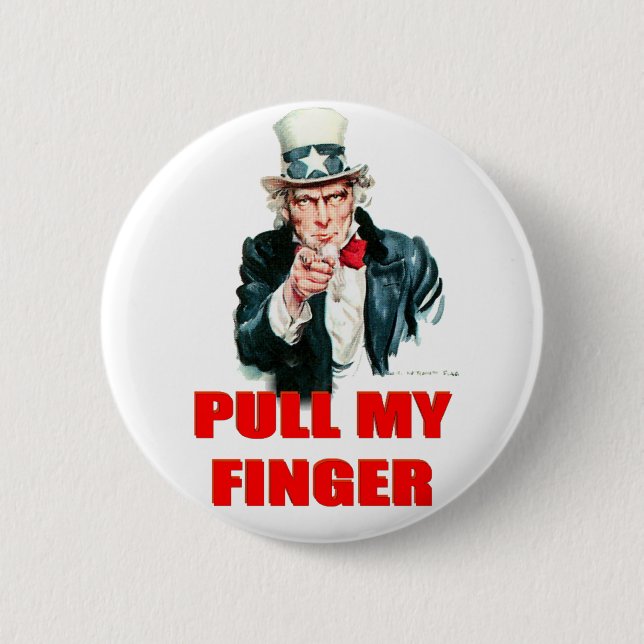 Badge Rond 5 Cm Traction - bouton (Devant)