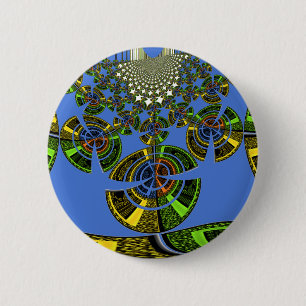 Badge Rond 5 Cm Tradition bleue
