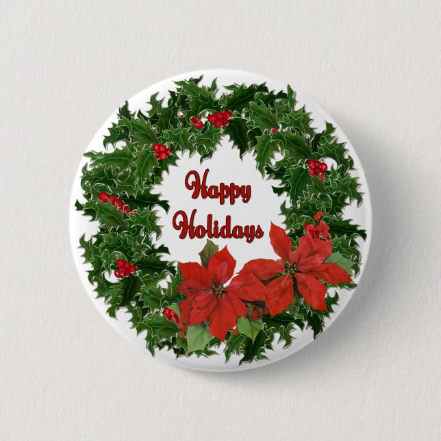 Badge Rond 5 Cm Traditions de la couronne sainte (Devant)