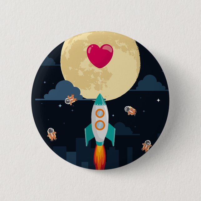 Badge Rond 5 Cm Traînez-moi en bas de la vidéo musicale - insigne (Devant)