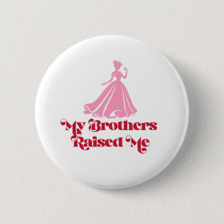 Badge Rond 5 Cm Traitement de princesse