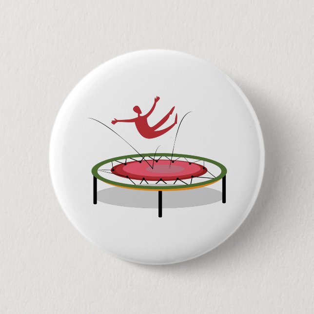 Badge Rond 5 Cm Trampoline (Devant)