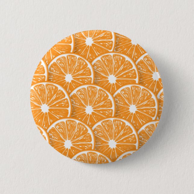 Badge Rond 5 Cm Tranches orange (Devant)