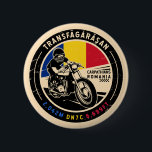 Badge Rond 5 Cm Transfagarasan | Roumanie | Motorcycle<br><div class="desc">Transfagarasan fait dans un emblème de style vintage et en détresse. C'est une route pittoresque célèbre que l'on trouve en Roumanie.</div>