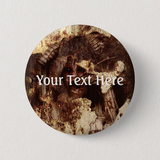 Badge Rond 5 Cm Trappé à l'intérieur (Devant)