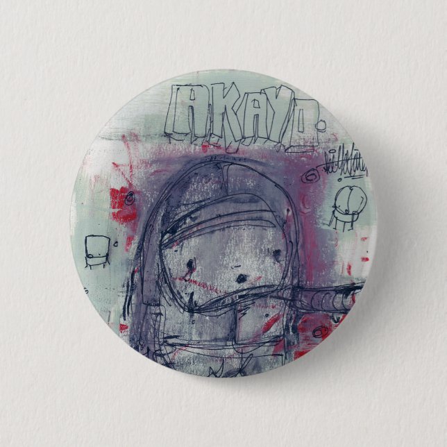 Badge Rond 5 Cm travail0072 (Devant)