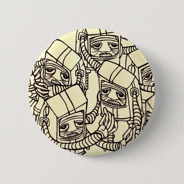 Badge Rond 5 Cm travail0189 (Devant)