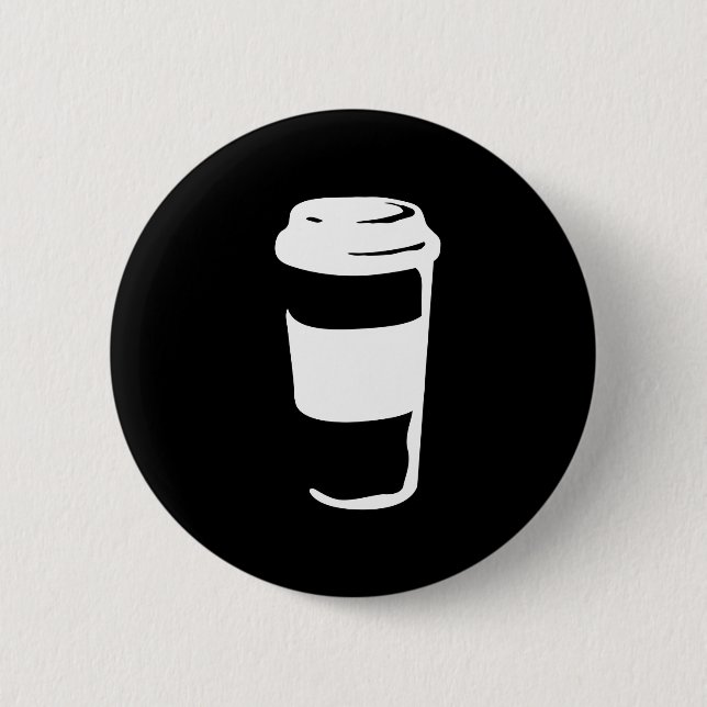 Badge Rond 5 Cm travel coffee cup (Devant)