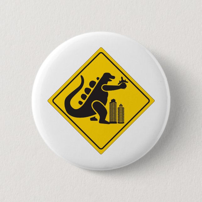 Badge Rond 5 Cm Traversée du monstre (Devant)