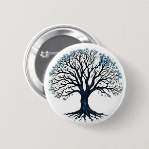 Badge Rond 5 Cm Tree of Life