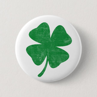 Badge Rond 5 Cm Trèfle