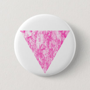Badge Rond 5 Cm triangle rose