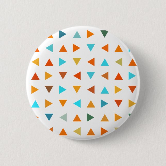 Badge Rond 5 Cm Triangles Colorés (Devant)