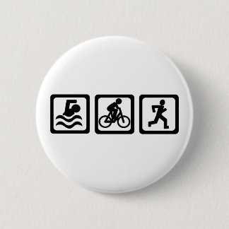 Badge Rond 5 Cm Triathlon