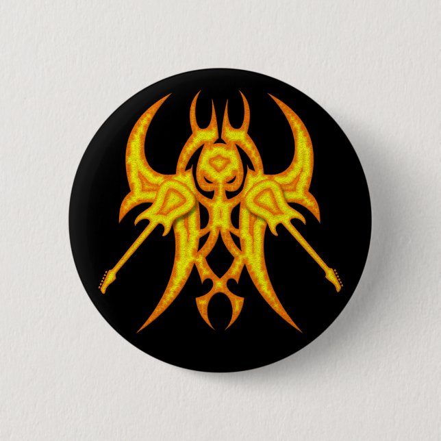BADGE ROND 5 CM TRIBALGUITARS (Devant)