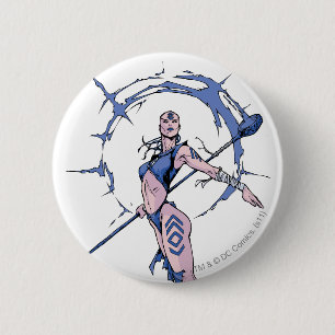 Badge Rond 5 Cm Tribu 7 d'indigo