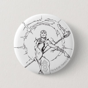 Badge Rond 5 Cm Tribu 9 d'indigo