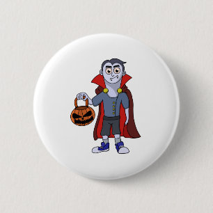 Badge Rond 5 Cm Trick and Treat