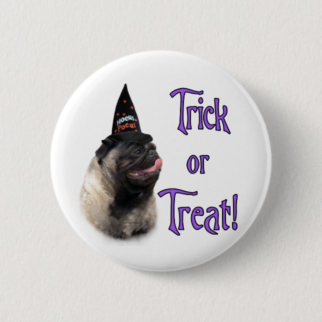 Badge Rond 5 Cm Trick carlin (fawn) (Devant)