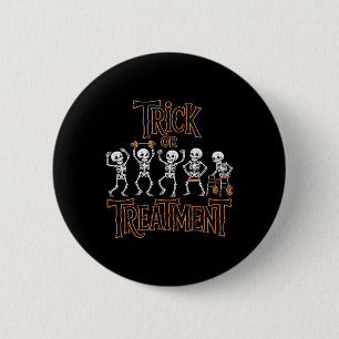 Badge Rond 5 Cm Trick Ou Traitement Pt Thérapeutique Physique Thér