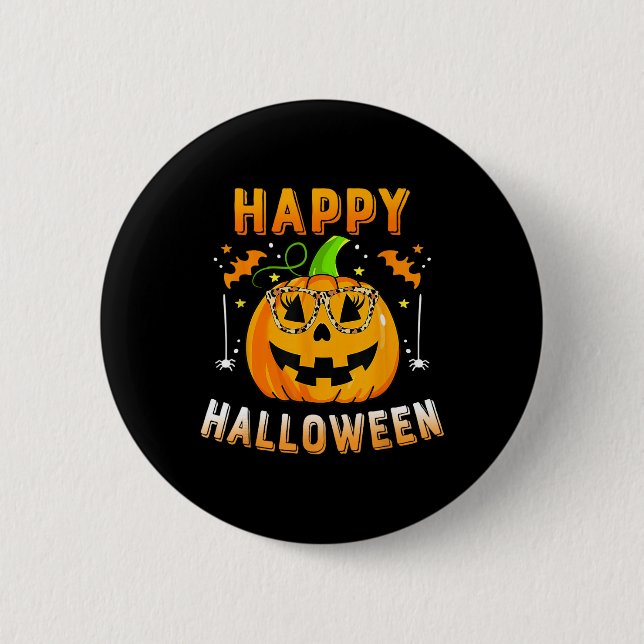Badge Rond 5 Cm Trick Ou Treat Halloween (Devant)