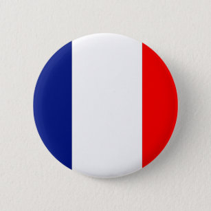 Badge Rond 5 Cm Tricolore VIVE LA FRANCE