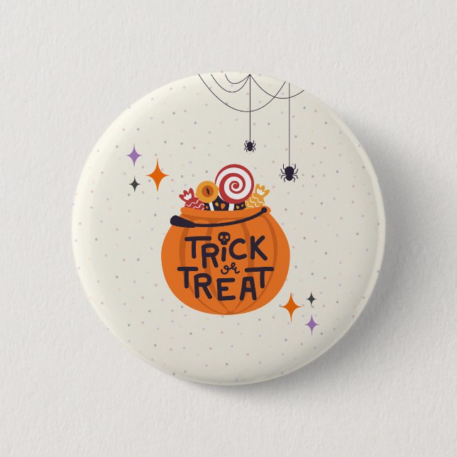 Badge Rond 5 Cm Tricoter ou traiter (Devant)