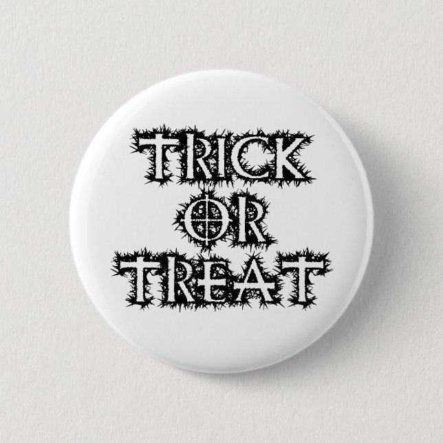 Badge Rond 5 Cm Tricoter ou traiter (Devant)