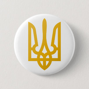 Badge Rond 5 Cm Trident Button