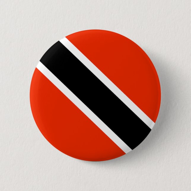 Badge Rond 5 Cm Trinité-et-Tobago (Devant)
