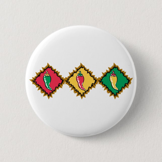 Badge Rond 5 Cm Trio de poivre (Devant)