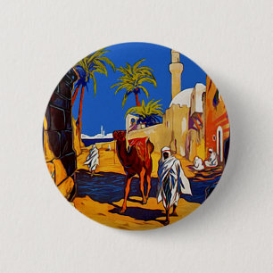 Badge Rond 5 Cm Tripoli - Libia (Libye)