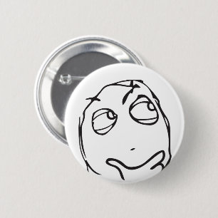 Badge Rond 5 Cm Troll Le Me Memes pensent CHOISISSEZ VOTRE COULEUR