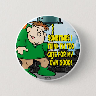 Badge Rond 5 Cm Trop mignon