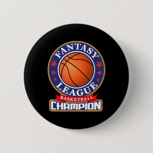 Badge Rond 5 Cm Trophée de victoire du champion de la Fantasy Sket