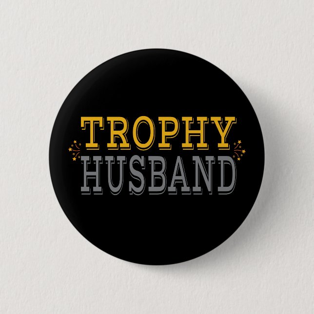 Badge Rond 5 Cm Trophée Mari (Devant)