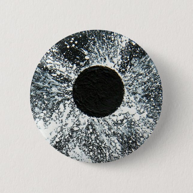Badge Rond 5 Cm Trou noir (Devant)