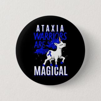 Badge Rond 5 Cm Trouble du mouvement Ataxie Dystaxie Friedreich Un