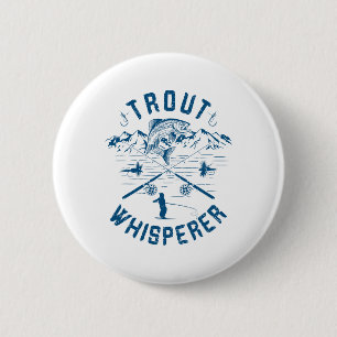 Badge Rond 5 Cm Truitage à la mouche drôle Anniversaire Noël Pères