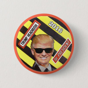 Badge Rond 5 Cm Trump