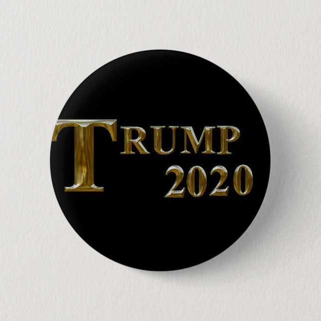 Badge Rond 5 Cm Trump 2020 (Devant)