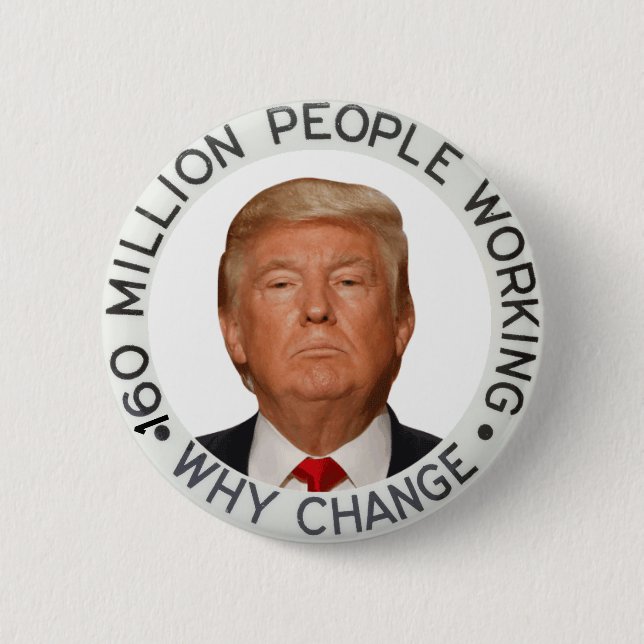 Badge Rond 5 Cm Trump 2020 (Devant)