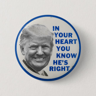 Badge Rond 5 Cm Trump 2020