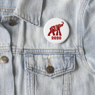 Badge Rond 5 Cm Trump 2020