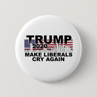 Badge Rond 5 Cm Trump 2020 fait pleurer à nouveau les libéraux